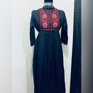 Brand new Embroidered Anarkali kurti- 3 colour option